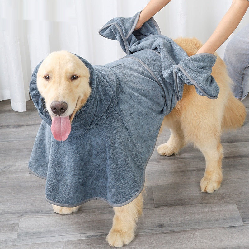 Transform Bath Time with Our Quick Dry Cotton Absorbent Pet Bath Towel