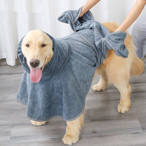 Transform Bath Time with Our Quick Dry Cotton Absorbent Pet Bath Towel