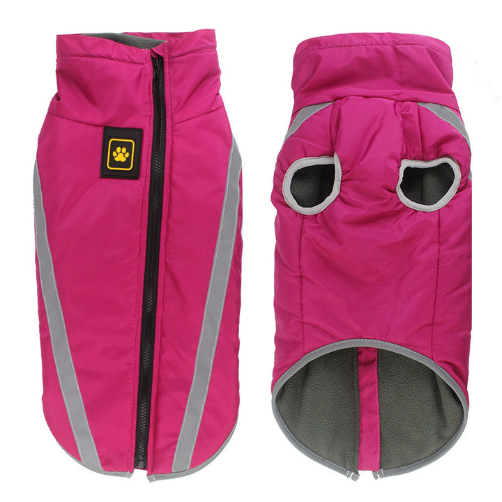 Reflective Pet Winter Padded Warm Jacket: The Ultimate Comfort for Your Furry Friend