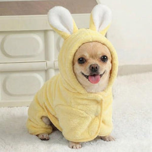 Super Absorbent Pet Bathrobe Towel With Hood