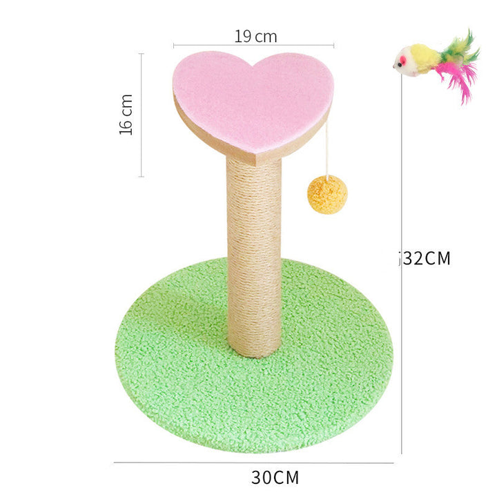 Interactive Pet Scratching And Teaser Toy: The Ultimate Playtime Solution for Your Feline Friend