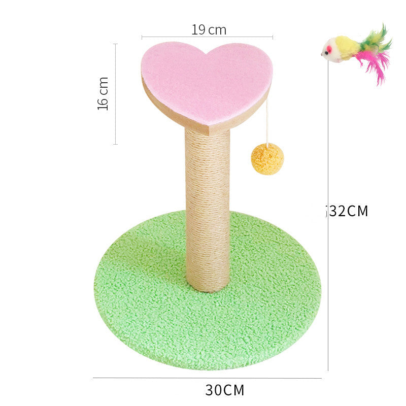 Interactive Pet Scratching And Teaser Toy: The Ultimate Playtime Solution for Your Feline Friend